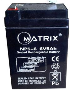 Matrix矩陣蓄電池NP5-6 (6